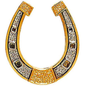 Potcoava norocoasa Feng Shui, metal 6cm