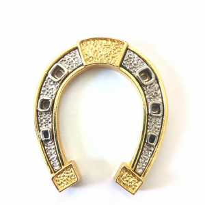 Potcoava norocoasa Feng Shui, metal 6cm