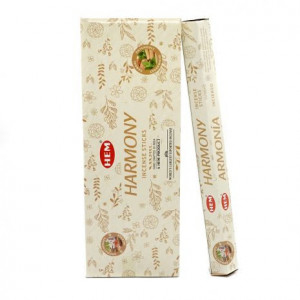 Set betisoare parfumate Hem ARMONIE - SANTAL,MENTA SI CEDARWOOD 1 set x 6 cutii x 20 betisoare