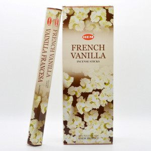 Set betisoare parfumate Hem FRENCH VANILLA 1 set x 6 cutii x 20 betisoare