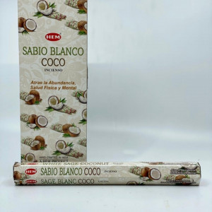 Set betisoare parfumate Hem sabio blanco coco 1 set x 6 cutii x 20 betisoare