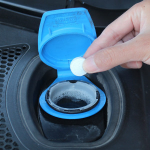 Tableta efervescenta pentru curatarea parbrizului auto, geamuri, 1buc pentru 4L apa