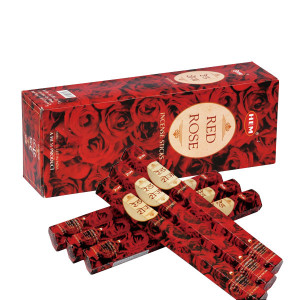 Set betisoare parfumate Hem RED ROSE 1 set x 6 cutii x 20 betisoare