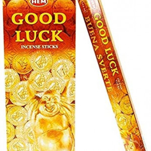 Set betisoare parfumate Hem GOOD LUCK - NOROC 1 set x 6 cutii x 20 betisoare