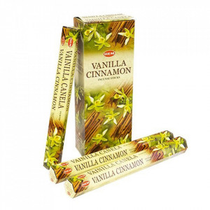 Set betisoare parfumate Hem vanilla cinnamon 1 set x 6 cutii x 20 betisoare