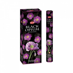 Set betisoare parfumate Hem Opium Negru 1 set x 6 cutii x 20 betisoare