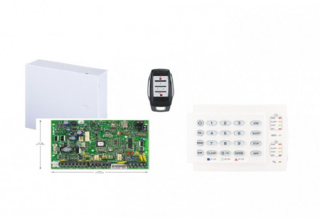 CentralÄƒ Magellan cu emiÅ£Äƒtor-receptor radio-32 zone; Stay D si aplicatia iPa - MG5000+K10+REM15