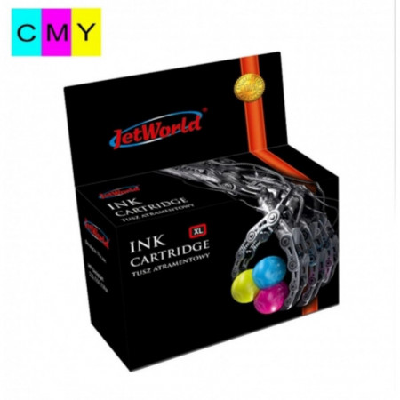 Cartus pentru imprimanta, JetWorld JWI-H302XLCMYR inkjet cartridge, Tri-Color - JWI-H302XLCMYR