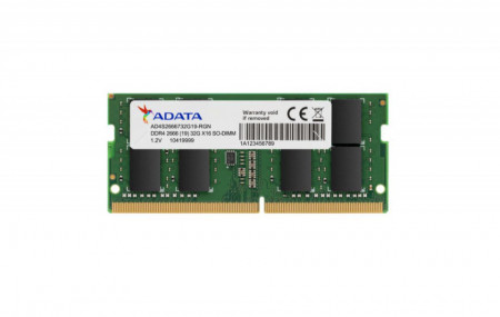 Memorie notebook sodimm ADATA Premier, 16GB, DDR4, 2666MHz, CL19, 1.2v - AD4S266616G19-SGN
