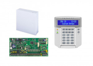 Centrala Paradox SP6000; 8 intrÄƒri de zonÄƒ sau 16 cu ATZ, extensibila la 32 zo - SP6000+CUT+K32LCD