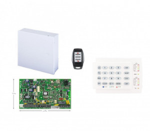 CentralÄƒ Magellan cu emiÅ£Äƒtor-receptor radio-32 zone; Stay D si aplicatia iPa - MG5050+K10+REM15