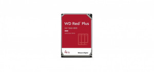 HDD intern WD, 3.5, 4TB, Red Plus NAS, 3.5, SATA3, 5400rpm, 256MB