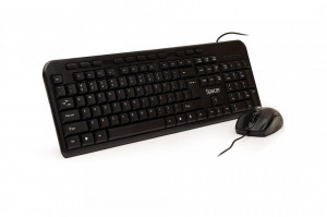 KIT Tastatura si Mouse Spacer SPDS-1691 cu fir, USB, tastatura multimedia â€žSPK - SPDS-1691