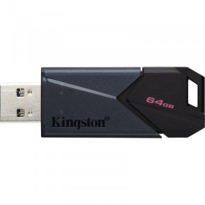 USB Flash Drive Kingston 64GB Data Traveler Exodia Onyx, USB 3.2 Gen1, Black