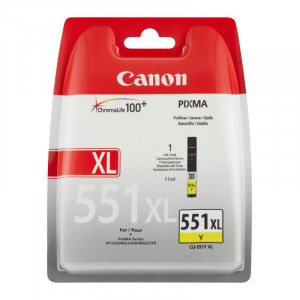 Cartus Canon CLI 551 XL, Yellow - BS6446B001AA