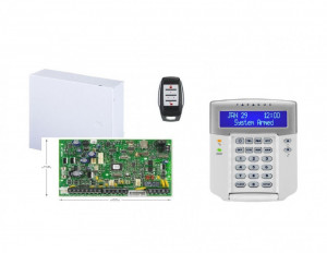 CentralÄƒ Magellan cu emiÅ£Äƒtor-receptor radio-32 zone; Stay D si aplicatia iPa - MG5000+K32LCD+R15