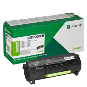 Cartus cu toner , Lexmark , 56F2000 , MS321/421/521/621/622/MX321/421/521 , 6000 pag , negru - 56F2000