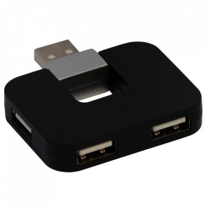 Hub Spacer, SPH-316; 4 porturi USB 2.0 extern; culoare: negru.