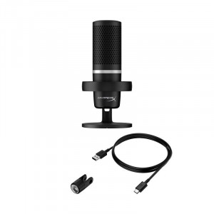 Microfon HyperX DuoCast, USB, Negru - 4P5E2AA
