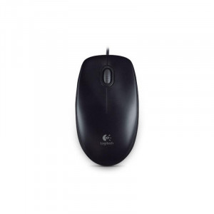 Mouse Logitech B100, Usb, Black, 910-003357