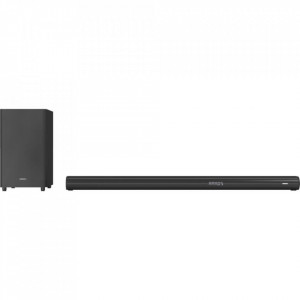 Soundbar Horizon Acustico HAV-H8700, 5.1.2, Dolby Atmos, 380W, Subwoofer Wireless, Negru - HAV-H8700