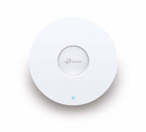 Wireless Access Point TP-Link EAP613, AX1800 Wireless Dual Band Indoor ceiling Access Point, 1× Gigabit Ethernet (RJ-45) Port, standard wireless: IEEE 802.11ax/ac/n/g/b/a, Dual-band 5 GHz: Up to 1201 Mbps, 2.4 GHz: Up to 574 Mbps, alimentare: 802.3at