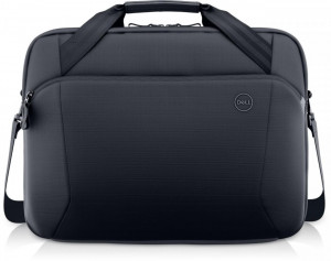 Dell EcoLoop Pro Slim Briefcase 15, Color: Black, Laptop Compatibility: Fits most laptops with screen sizes up to 15.6" (Excluding Dell G Series Gaming, Alienware and Dell Rugged Laptop Series, max laptop dimension: 360 x 255 x 25 mm), Features: Made