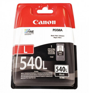 Cartus cerneala Canon PG-540 L, black, capacitate 11ml , pentru Canon Pixma MG2150, Pixma MG2250, Pixma MG3150, Pixma MG3250, Pixma MG3550, Pixma MG4150, Pixma MG4250, Pixma MX375, Pixma MX395, Pixma MX435, Pixma MX455, Pixma MX475, Pixma MX515, Pixma