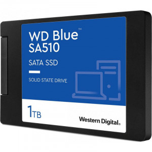 SSD WD, 1TB, Blue, SATA 3.0, 3D NAND, 7mm, 2.5", rata transfer r/w 560mbs/530mbs - WDS100T3B0A