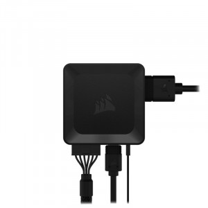 Controller Sistem CORSAIR ICUE LINK, gestioneaza sistemul de cooling si iluminare RGB, reducand managementul cablurilor