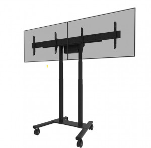 Bara pentru adaugarea unui ecran in plus Neomounts by Newstar compatibila cu FL55-875BL1 si WL55-875BL1, pentru display-uri 42"-65", suporta pana la 50 kg pe ecran, VESA min. 100x100, VESA max. 800x400, negru