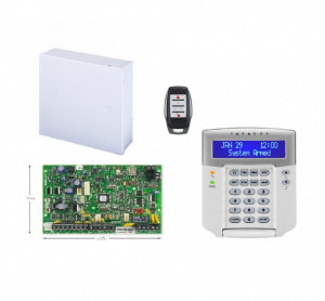CentralÄƒ Magellan cu emiÅ£Äƒtor-receptor radio-32 zone; Stay D si aplicatia iPa - MG5050+K32LCD+R15