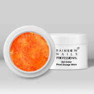Gel Color Rainbow Nails Professional - Pearl Orange Neon