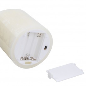 Set 3 Lumânări LED Ambientale cu baterii, Timer și Telecomandă