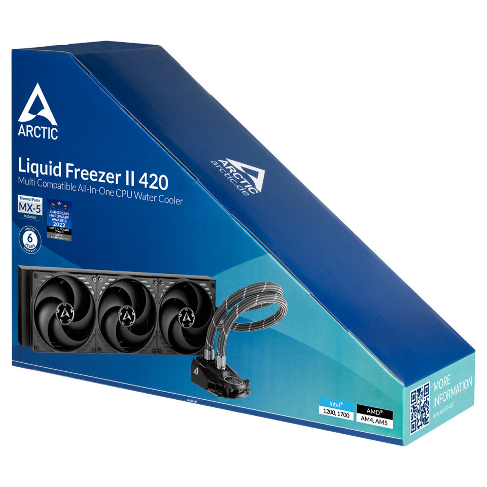 CPU vodeno hladjenje Arctic Liquid Freezer II 420 Black, ACFRE00092A ...
