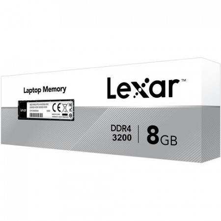 8 GB LEXAR SO-DIMM DDR4/3200, LD4AS008GB3200G