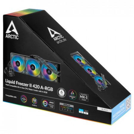 CPU vodeno hladjenje Arctic Liquid Freezer II 420 A-RGB Black, ACFRE00109A, LGA 1700