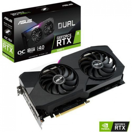 Graficka kartica ASUS DUAL-RTX3060Ti-O8G-V2, RTX 3060 Ti, 8GB DDR6, 256-bit