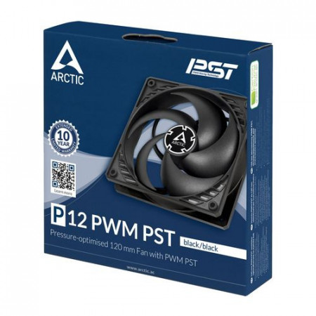 ARCTIC P12 PWM PST Boitier PC Ventilateur 12 cm Blanc (ACFAN00170A) prix  Maroc