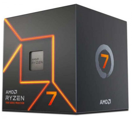 CPU AMD Ryzen 7 7700 3.8GHz (5.3GHz), 8C/16T, 40MB, 5nm, 65W, Radeon™ Graphics, AM5 box