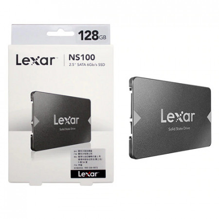 SSD 128GB LEXAR NS100, 2.5″, 7mm, SATA 3, 520/440 MB/s, retail