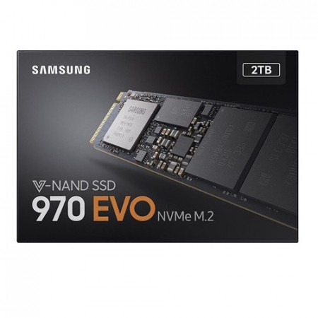 SSD 2TB SAMSUNG 970 EVO Plus, MZ-V7S2T0BW, M.2 PCIe 3.0 x4, (NVMe 1.3), up to 3500/3300 MB/s