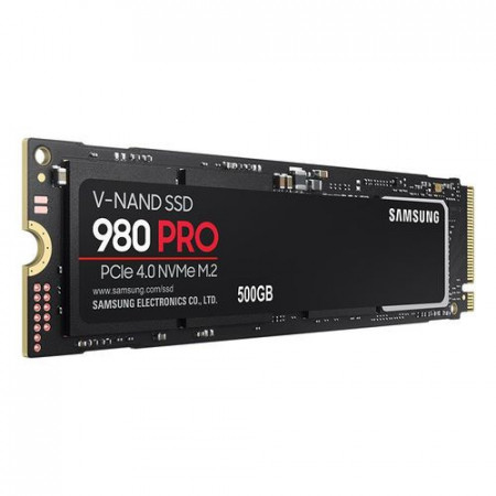 SSD 500 GB SAMSUNG 980 PRO, MZ-V8P500BW, PCIe Gen 4.0 x4, NVMe 1.3c, 6900/5000 MB/s