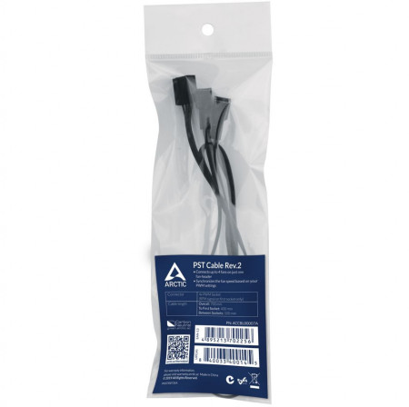 Arctic PST Cable Rev.2 - PWM Sharing Cable - 4 Port PWM, ACCBL00007A