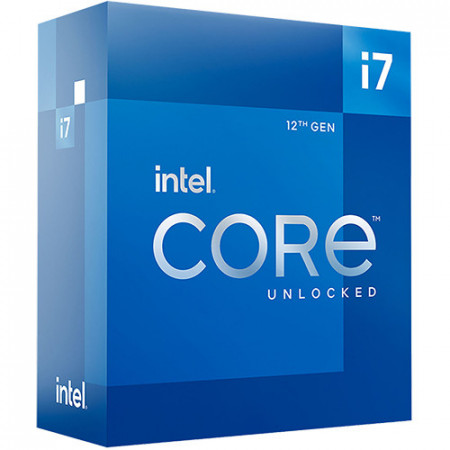 CPU INTEL Core i7-12700K, 12-Core/20-threads, 3.8GHz (5.0GHz), 25MB, 125W, LGA 1700