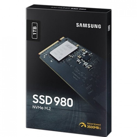 SSD 1 TB SAMSUNG 980 MZ-V8V1T0BW, PCIe Gen 3.0 x4, NVMe 1.4, 3500/3000 MB/s