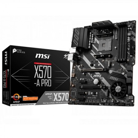MB MSI X570-A PRO, AMD X570, AM4