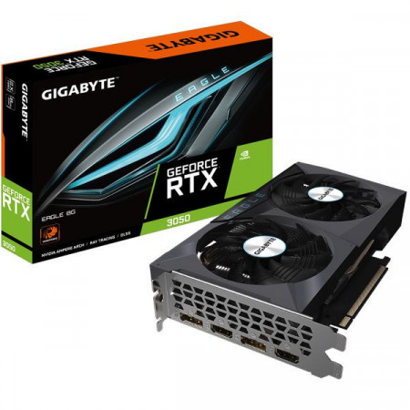 Graficka kartica GIGABYTE GV-N3050EAGLE OC-8GD, nVidia RTX 3050, 8GB GDDR6, 128-bit