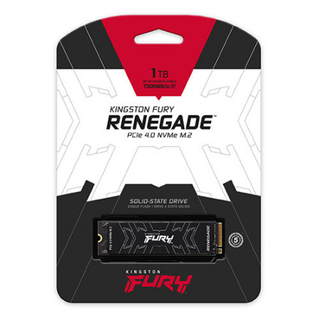 SSD 1TB KINGSTON FURY Renegade PCIe 4.0 NVMe SFYRS/1000G , 7300/6000 MB/s, M.2 2280