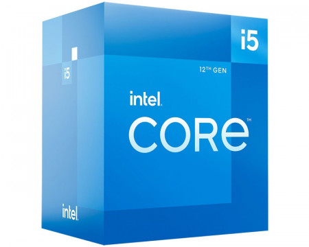 CPU INTEL Core i5-12400F, 2.5GHz (4.4 GHz), 6C/12T, 18MB, 117W, LGA 1700, BOX